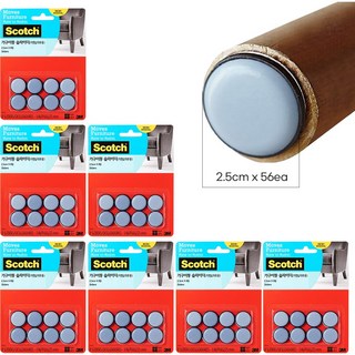 3M 스카치 가구이동 슬라이더 카펫 앤 마루용 8p, 7개