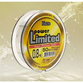 카제 파워리미티드 나일론 바다목줄, 투명, 1개
