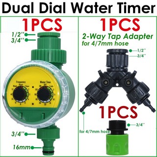 배관 KESLA-스마트 밸브 LCD 디스플레이 급수 타이머 자동 전자 컨트롤러 1/2 3/4 인치 홈 가든 드립 관개, 없음, 1개