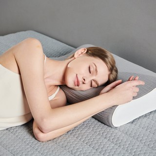 필슬립 국산 인체공학 기능성 경추 구름 젤리 베개, 그레이, 1개