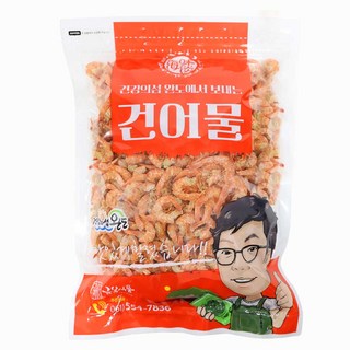금복식품 완도 두절새우 250g 중대 마른 건새우 볶음용 고소한 새우, 1개