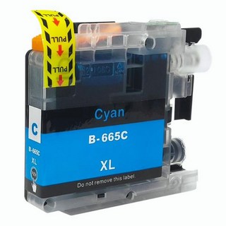 Brother LC 669XL LC 665XL 相容墨水匣 MFC-J2320 MFC-J2720, 藍色, 1個