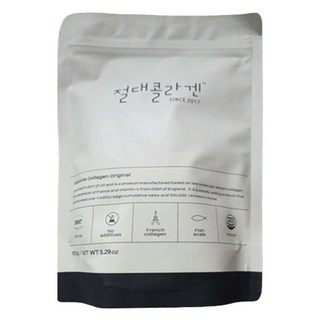 절대콜라겐(1팩) 저분자 피쉬 콜라겐 펩타이드 150g a, 1개