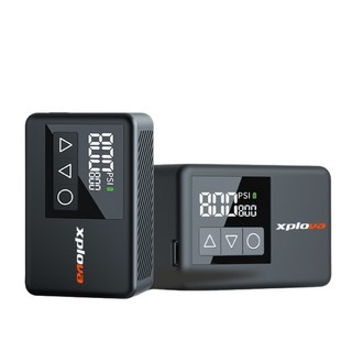 XPLOVA迷你隨身電動打氣機，輕巧便攜，高效率充氣，精準壓力控制, 1個