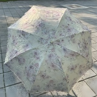 맹이들맘 고급 레이스 자수 암막 우양산