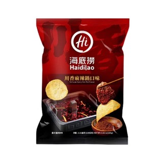 Hi Haidilao 海底撈 川香麻辣鍋洋芋片 100g, 1個, 50g