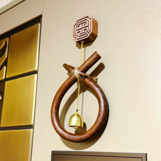 수제 국산 코뚜레 소뚜레 액막이 소코뚜레 문종 현관종 현관문종 개업 집들이 외국인 선물