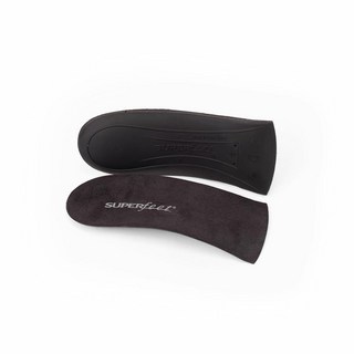 슈퍼핏 이지핏 여성용 하이힐 깔창 클로즈드 백 힐 및 부츠용 컴포트 서포트 인서트 블랙