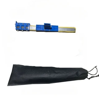 가구 목공 구멍 로케이터 조정 가능한 보조 설치 포지셔닝 도구, 04 Blue ordinary