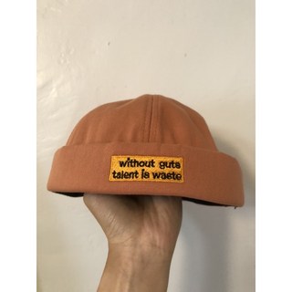 帆布水兵帽 暖橘色 單一尺寸 - 全新限量商品