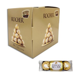 【FERRERO ROCHER】金莎巧克力3粒x16包 600公克, 1個, 600g