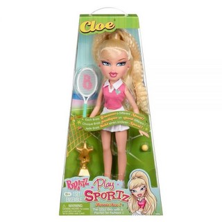 Bratz Play Sportz Cloe 패션 인형 액세서리 포함 테니스, Bratz Play Sportz Cloe 패션 인형 액