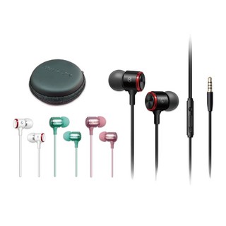 宏晉 HongJin HJ1 重低音強化金屬入耳式耳機，低失真高音質，沉浸式音樂體驗, 【黑】HJ1耳機(3.5mm接口)