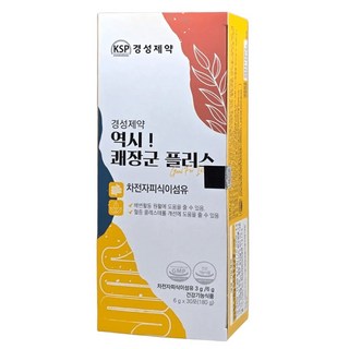 경성제약 역시 쾌장군 플러스 6g x 30포 경성제약 역시 쾌장군 플러스 6g x 30포, 30개