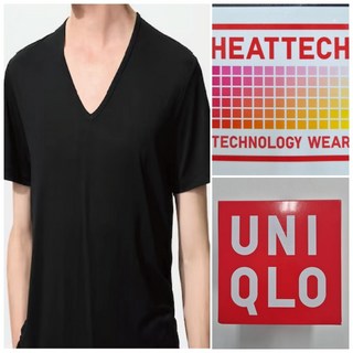 유니클로 베스트셀러 히트텍V넥T(반팔) 남성 히트텍 겨울용 따뜻한 티셔츠 남성내의