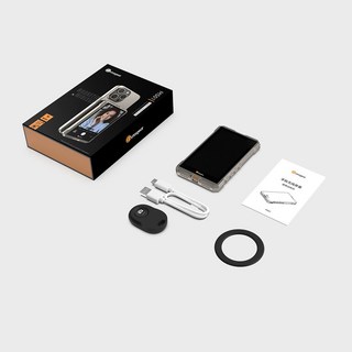 Fotorgear 手機藍芽外接螢幕 附保護貼 鋁合金磁吸 手機自拍/監視螢幕 翻轉鏡像, 1個, Fotorgear MS01(附保護貼)