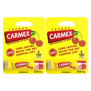 카멕스 체리 립밤, 스틱, 4.25g, 2개