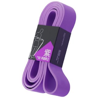 15-100磅 乳膠彈力帶, 1個, 薰衣紫