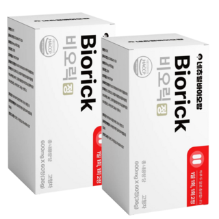 비오릭 식물성 NMN 엔엠엔 식약청인증 Haccp 600mg, 2개, 60정