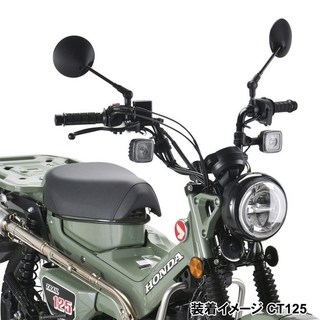 日本 DRC 161 可折式後照鏡 越野滑胎 M10 正牙 反牙 CT125 CRF300L CB350, 1個, M10正