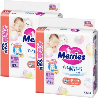 妙而舒 金緻柔點紙尿褲 粘黏型, NB, 164張