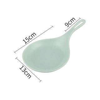 桃園出貨 韓版大勺子 白色網紅餐具韓系手持碟 網紅勺 手柄盤 單柄盤 網紅手拿碟 柄盤子有柄手拿接菜盤子, boki吃播同款小號13cm藍色, 1個