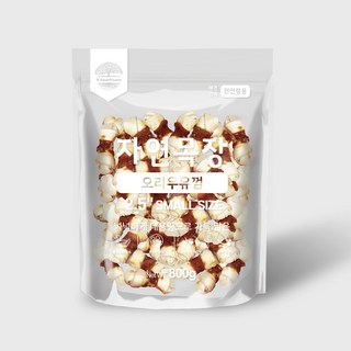 자연목장 대용량 가성비 강아지간식, 1개, 800g, 오리 우유껌 소형