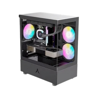 리프랜드 게이밍PC 조립컴퓨터 게임용 본체 배그 롤 오버워치 메이플 배틀그라운드 팰월드 디아블로 피파 로아 마인크래프트 로블록스 호라이즌 고사양 조립컴퓨터 win 11, 블랙, Free DOS, 500GB, 16GB, NO.3