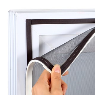 셔니엘 원하는 사이즈 DIY 셀프시공 자석식 창문 방충망, 1개