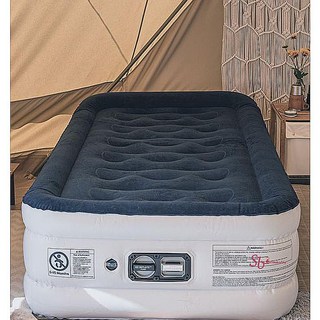 에어침대 싱글 자충 매트리스 베드 자동충전 캠핑 높은 공기 퀸사이즈klm957, SBD_퀸 에어배드 WB152L