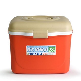 서울근교 글램핑용 아이스박스 28L 보냉박스 고기보관 수영장 용인글램핑 조기축구 글램핑장 카라반, 1개