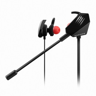 매드캣츠 MadCatz E.S. PRO PLUS 블랙 게이밍 이어폰