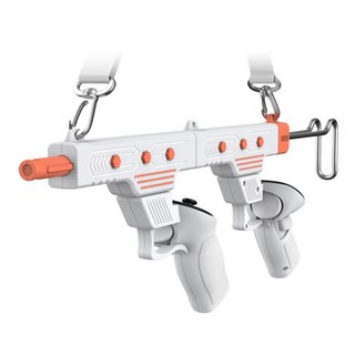 VR Gunstock 게임 액세서리 컨트롤러 스톡 라이플 어댑터 Meta Quest 3S 용 슈팅 핸들, 01 CHINA, 1개