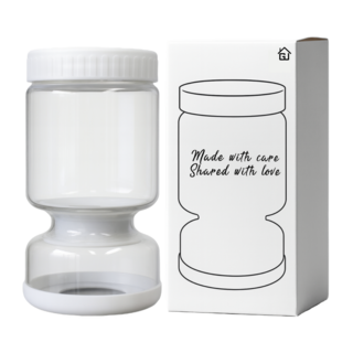 근지 국민 장아찌병 피클병 열탕소독, 오가닉화이트, 2개