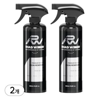 로드위너 차량용 아이언 리무버 철분 제거제, 2개, 500ml