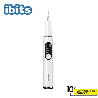 ibits T6 Pro二代 寵物牙齒清潔器 去除牙垢茶漬 口腔清潔 IPX7防水 5檔, 1個, 銀白色