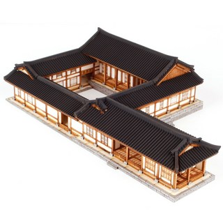 안동하회마을 - 충효당 건축모형, 1개