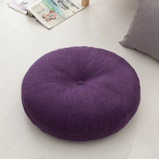두꺼운 패브릭 원형 베란다 식탁 키높이방석 바닥 좌식 수험생방석 학생 사무실