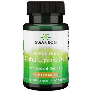 Swanson 斯旺森 Alpha硫辛酸膠囊 50mg, 1罐, 60顆