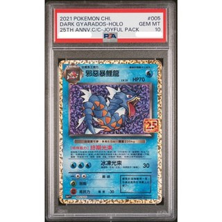 PSA10 繁中鑑定卡 邪惡暴鯉龍 寶可夢 PTCG