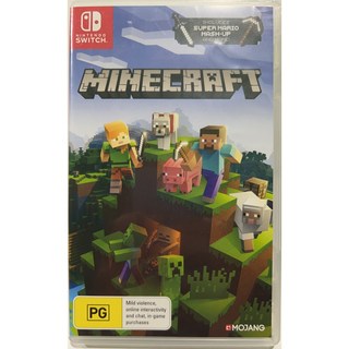 Minecraft 我的世界 NS Nintendo Switch 中文版, 澳版中文版,遊戲 + Amiibo Alex