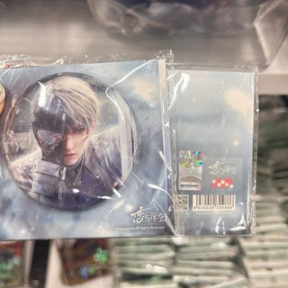 戀與深空 KFC 聯名徽章組合 沈星回 黎深 祁煜 秦徹, 1個, 星【匿光守護】正品不包官暇