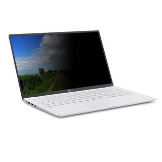 정보보호필름의 측면 시야 차단 기능 시연