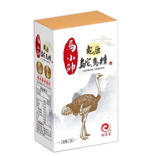 瑞得堂 馬小帥 龜鹿鴕鳥精膠囊 30顆/盒, 1個