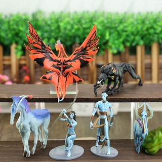 국내출고 아바타 피규어 스태츄 굿즈 캐릭터 6종 세트 avatar 제이크 설리 네이티리 물의길 AE 00332, 1개