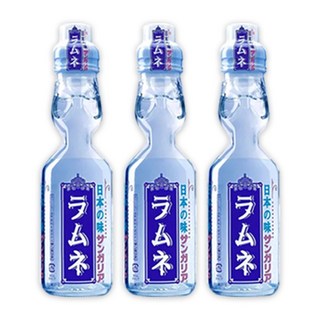 산가리아라무네 사이다, 200ml, 3개