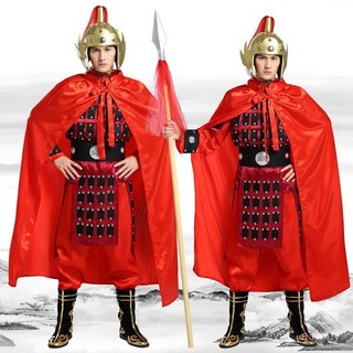 台南出貨 披風 古裝鎧甲披風 花木蘭演齣服 嶽飛將軍披風 古風演出表演服