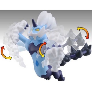 TOMY 寶可夢 神奇寶貝 立體圖鑑 MSP雷電雲 模型 現貨供應, 1個