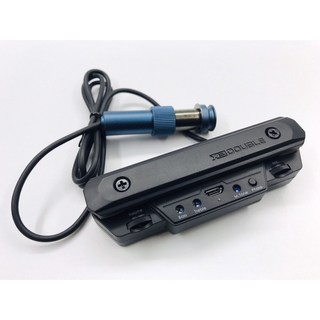 DOUBLE X0 木吉他拾音器 USB充電 音孔式 響孔式 民謠吉他, 1個