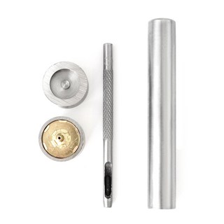 캡 자석단추 기구3종세트 14mm 스프링 자석단추 기구세트, 1개, 실버